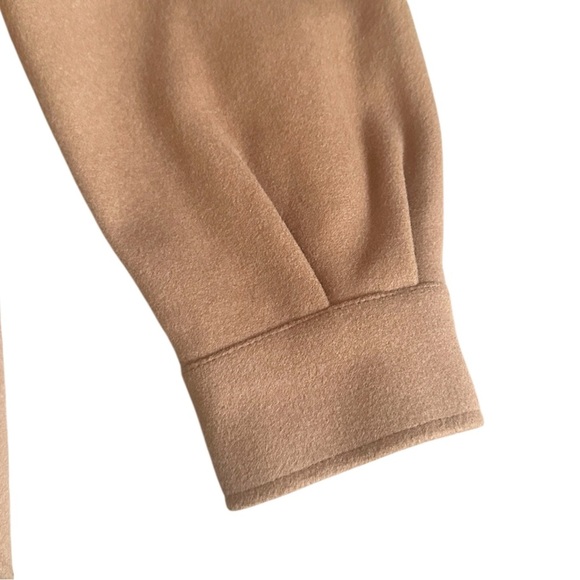Avec Les Filles Camel Oversized Shacket Jacket Small NWOT Nordstrom Trendy Coat - Picture 6 of 8